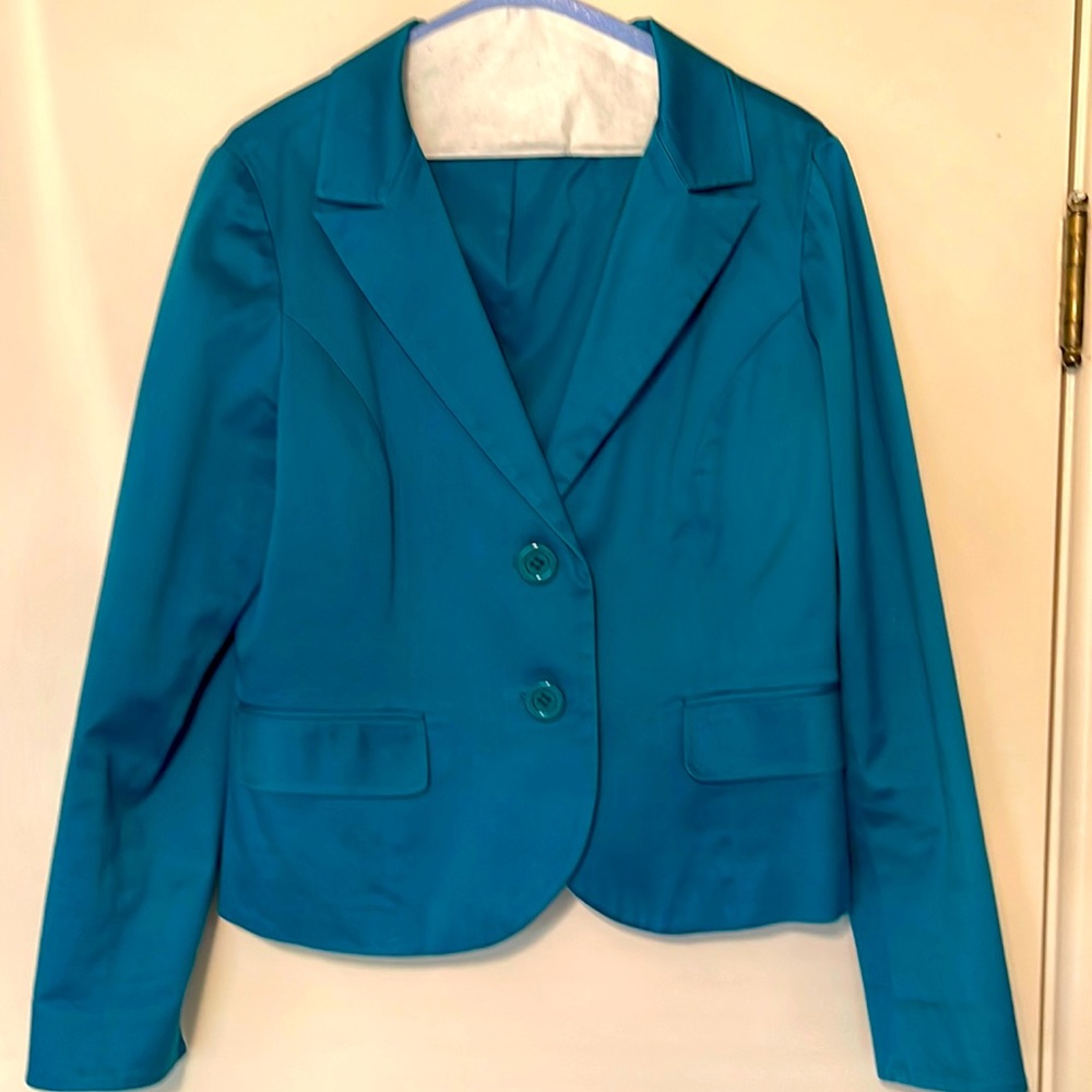 Pendleton casual blazer with two button front, classic notched collar. Size 16.